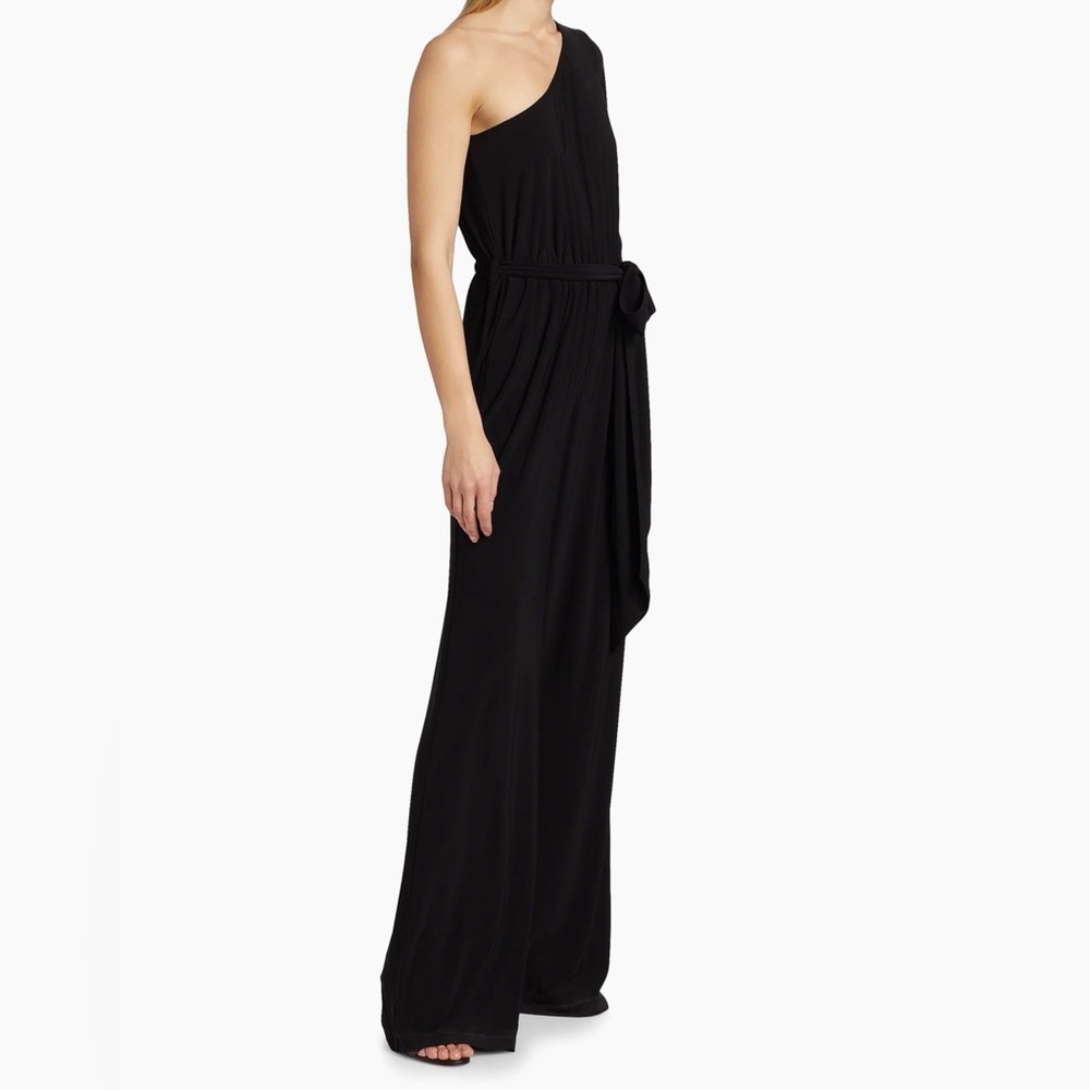 Ramy Brook Black Wide-Leg Jumpsuit - Picture 9 of 11